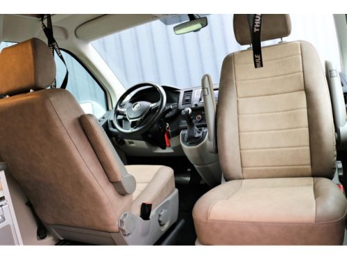 Volkswagen Transporter 2.0 tdi 150cv Autom 4 Plazas para dormir Cruise Climatic Interior nuevo asiento de pasajero giratorio mosquitera foto: 18