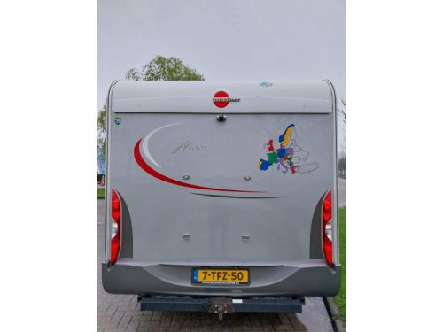 B&uuml;rstner Nexxo 728 G single beds, towbar photo: 21