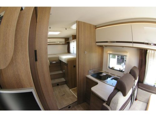 Dethleffs Trend I 7057 Single beds, Fold-down bed. photo: 11