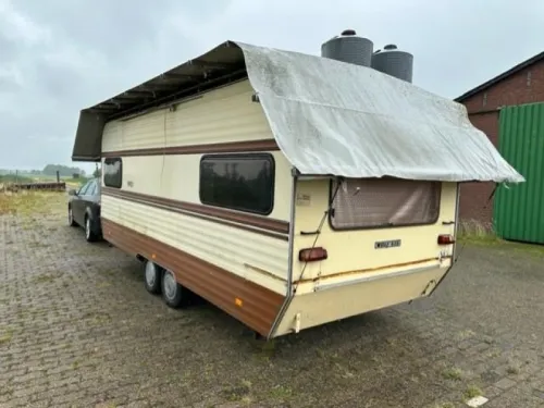 Knaus Wolf 535 with winter roof photo: 5