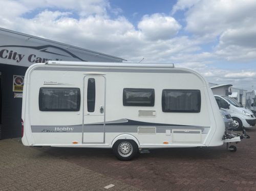 Hobby 455 UF Exellent in new condition Bovag inspected 2025 transverse bed mover truma bicycle rack 2x awning thule insect screen door photo: 2