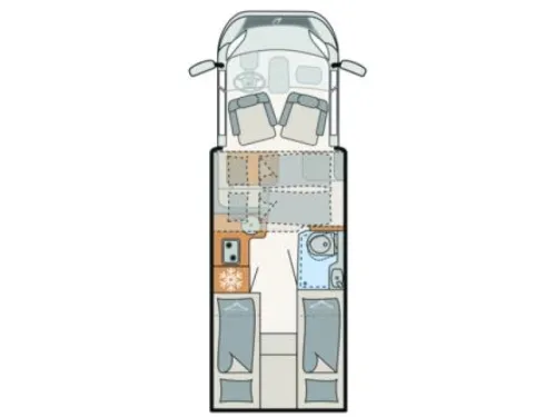 Dethleffs Just Camp T 6812 EB MET 9.290 EURO VOORDEEL  foto: 21