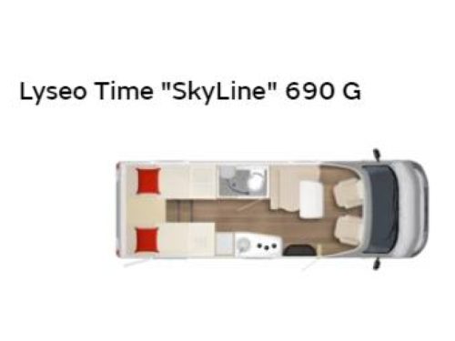 B&uuml;rstner Lyseo Time T Skyline 690 G 2 EINZELBETTEN-AUTOMATIK  Foto: 21