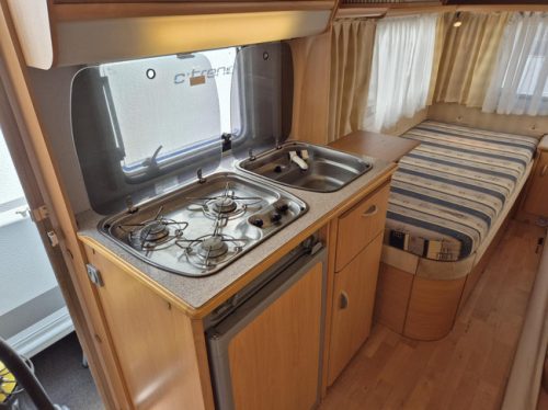Wilk 500 S3 Single beds, mover + round seat + VT + Bag awning photo: 10