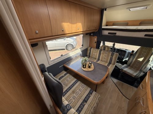 Hobby fiat ducato 2.8 dis timing belt replaced 4-07-24 at 102k km overcab bed bunk bed power steering awning bike rack solar panel Golds photo: 14