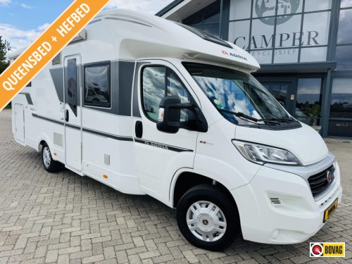 Adria Matrix Plus 670 DC Queensbed Hefbed Omvormer