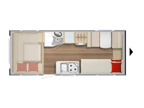 B&uuml;rstner Averso Plus 510 TK BUNK BEDS + LIFT BED 7 P photo: 13