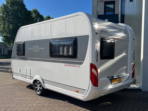 Hobby De Luxe Edition Silver 440 SF Mover, Bicycle rack, Awning  photo: 7