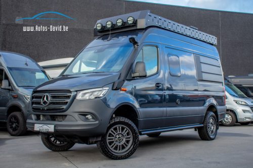 ADM Mercedes-Benz Sprinter 319 CDI Aut. 4X4 Campervan 2 Berths / FACTORY WARRANTY / APPLE CARPLAY / SEAT HEATING / TOILET / SHOWER / KITCHEN / 360&deg; CAMERA / ADAPT. CRUISE CONTROL !