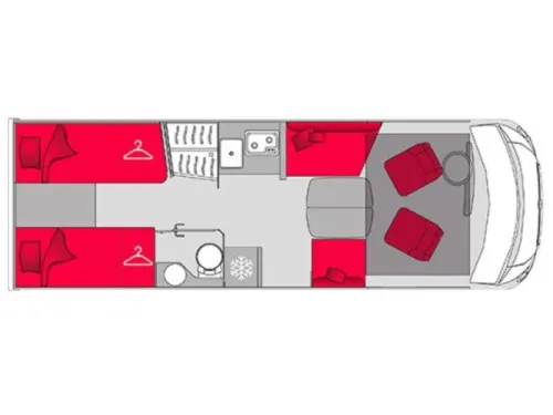 Pilote G 720 FGJ Vollintegriert Wohnmobil 2027 Foto: 2