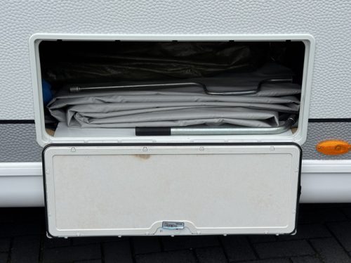 Hobby Excellent 495 UL with single beds **Mover/Bike rack/Awning tent/1st owner/Very neat caravan** photo: 14