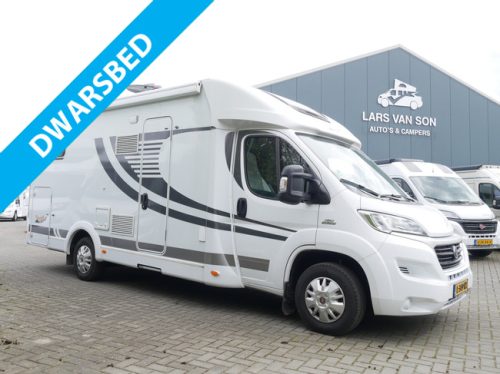 CAPRON Orangecamp T700, Spacious Layout, Transverse Bed, XL Garage