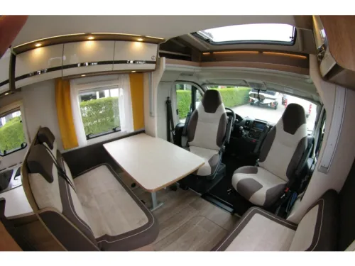 Dethleffs Trend T 7057 EB Einzelbetten, Hubbett. Foto: 5
