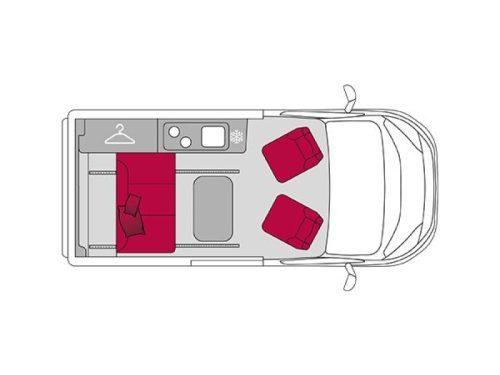 Pilote CV 505 BC 5-Person camper van! photo: 1