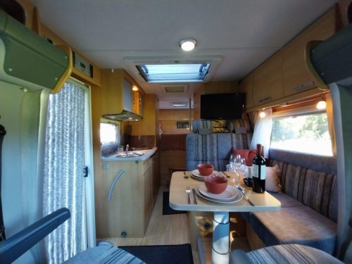 TEC Rotec 612 TI mit Anh&auml;ngerkupplung und Solar Foto: 2