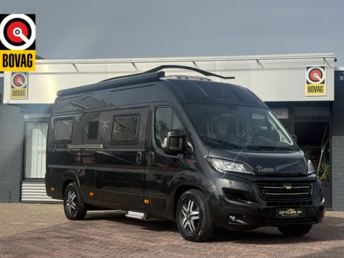 Karmann dexter 625 automatic 150 hp bus camper length beds air conditioning leather awning tow bar alloy wheels 16 inch remis pleated blinds