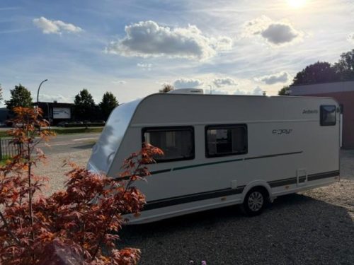 Dethleffs C'Joy 480 QLK mover air conditioning bunk bed photo: 3