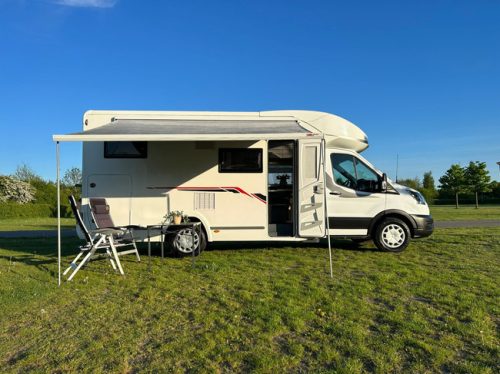Challenger Semi-integrated 287 GA Ford Transit with Single beds 5 SEAT BELTS photo: 21