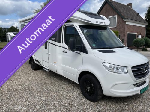 Hymer B-MCT 600 White-Line Mercedes 170-HP Automatic Single beds, Many extras and low mileage, 1st Owner