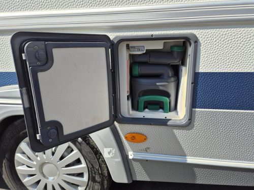 Fendt 510 Saphir Einzelbetten Klimaanlage, Mover Vorzelt 1. Hand Foto: 6
