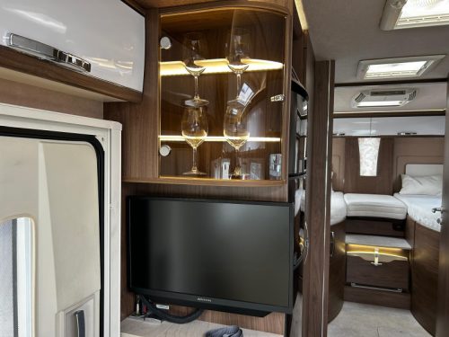 Frankia Platin I 8400 GD Airco, level, lage KM  foto: 10