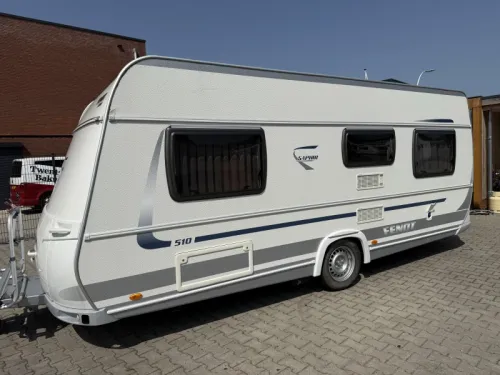 Fendt Saphir 510 TFB French bed dinette toilet  photo: 15