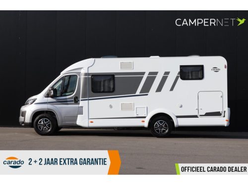 Carado V347 Pro+ Fiat 140PS Automatik | Neues Modell! | Hohe Zuladung | Markise | Kompakte Ausf&uuml;hrung | L&auml;ngsbetten | Vario Bad Foto: 2