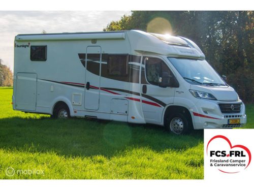 Sunlight T67 Single beds and Drop-down bed