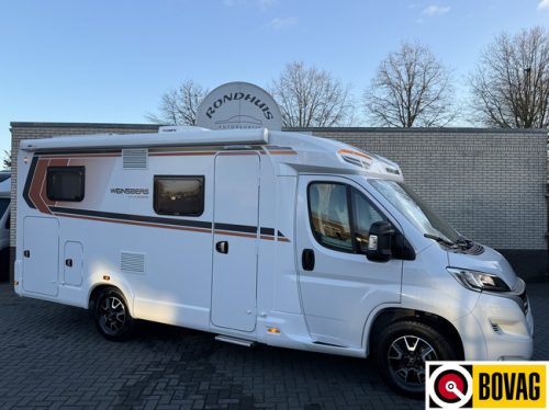 Weinsberg CaraCompact Pepper Edition 600 MEG 140 hp Euro 6 Fiat Ducato 8 **Single beds/Bike rack/Lithium/Inverter/2x Smart TV/Navi/C