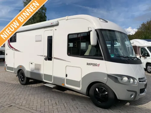 Rapido 855 F Enkele Bedden Hefbed  foto: 0