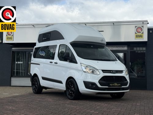 Westfalia Ford Nugget Hochdach Kastenwagen Klimaanlage Tempomat 4 Schlafpl&auml;tze 2x Solarpaneel K&uuml;che Anh&auml;ngerkupplung LM 18 Zoll Foto: 0