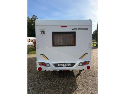 Weinsberg CaraTwo 450 FU mover awning French bed photo: 6