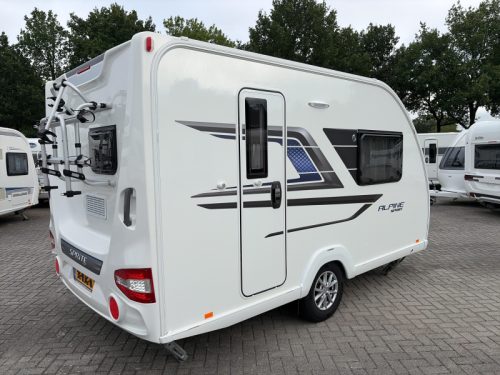 Sprite Alpine Sport 370 EK Unico awning/Bike rack photo: 1