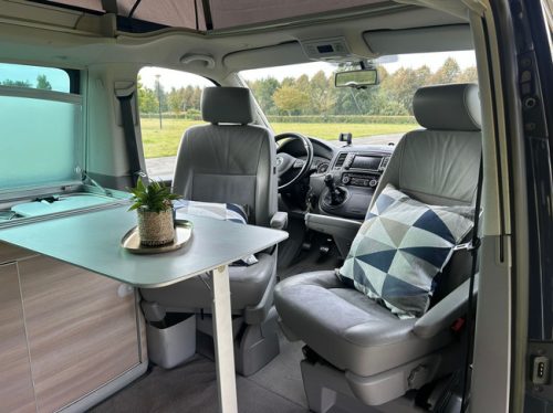 Volkswagen California Transporter Van conversion 2.0 TDI 140 HP Electric Pop-top Roof / Top Condition! photo: 14