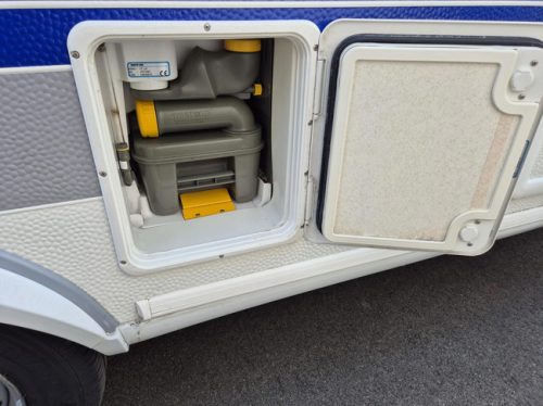 Hobby PRESTIGE 560 Kingsize Bed + Awning New type 2nd owner photo: 8