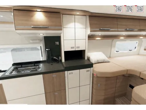 Malibu First Class Two Room 640 LERB L&auml;ngsbetten, Automatik Foto: 5