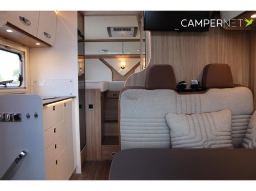 B&uuml;rstner Lyseo M Harmony Line 170hp Automatic | Single beds | Inverter | Roof air conditioning | Awning | Towbar | Bike rack | Bearlock | Solar photo: 10