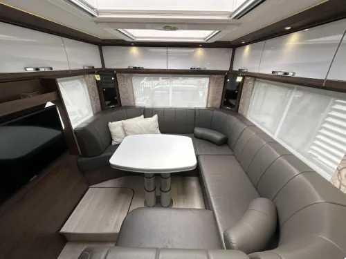 Frankia Platin I 8400 PLUS Mercedes Round sofa 190HP photo: 9