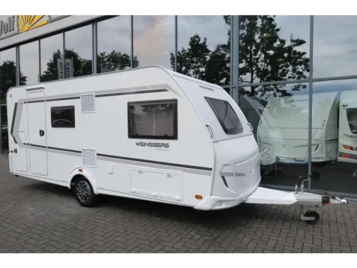 Weinsberg CaraOne Edition HOT 480 QDK Etagenbett Festbett Sitzgruppe Foto: 1
