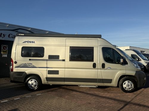 P&ouml;ssl 2 Win Euro 5 150 CV Camper van en estado nuevo, cama transversal, portabicicletas abatible, toldo, aire acondicionado, control de crucero, Bearlock foto: 2