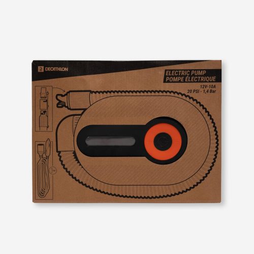 Quechua - Electric pump for camping ultim comfort 20 psi recommended for inflatable tent