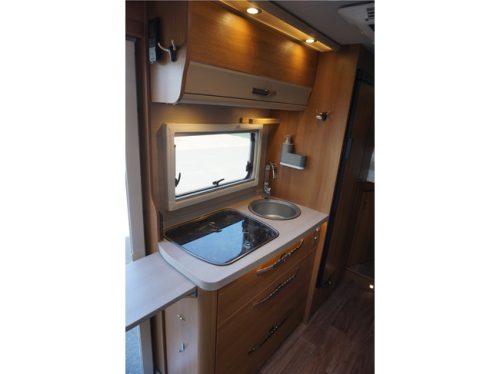 Knaus Van Ti 650 MEG 165pk Platinum + 2x enkele bedden/ 2x Airco/ camera/ Schitterend/ Fietsendrager/ Garantie! foto: 11