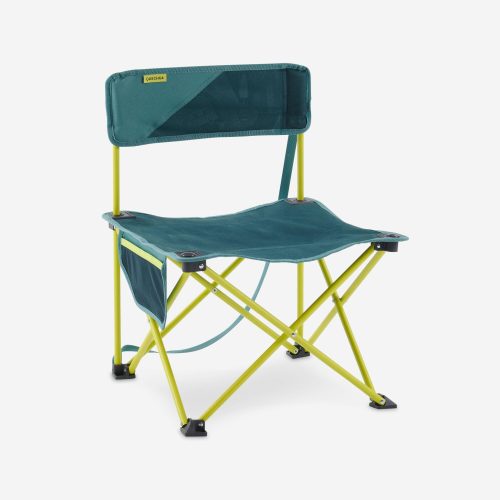 Quechua - Low camping chair mh100 yellow