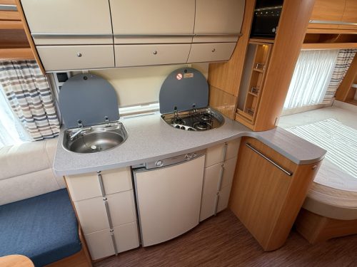 Fendt Saphir 510 TFB franz&ouml;sisches Bett Rundsitzgruppe Toilette Foto: 4