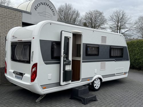 Hobby Excellent 495 UL with single beds **Mover/Bike rack/Awning tent/1st owner/Very neat caravan** photo: 7