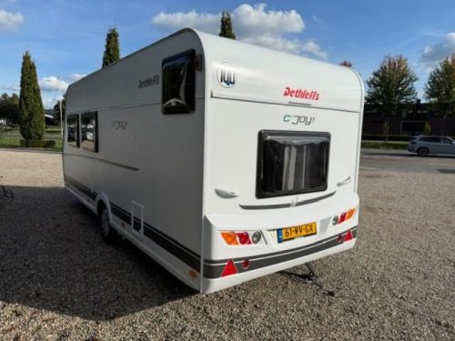 Dethleffs C'Joy 480 QLK mover air conditioning bunk bed photo: 5