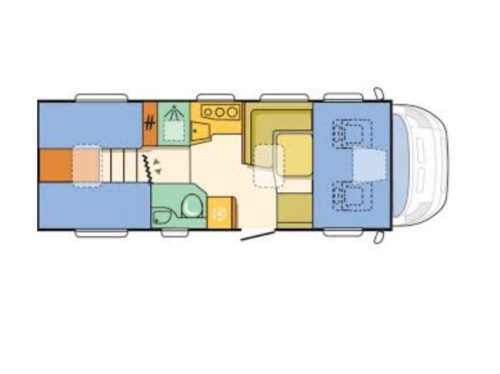 Adria Coral Axess 670 SL photo: 1