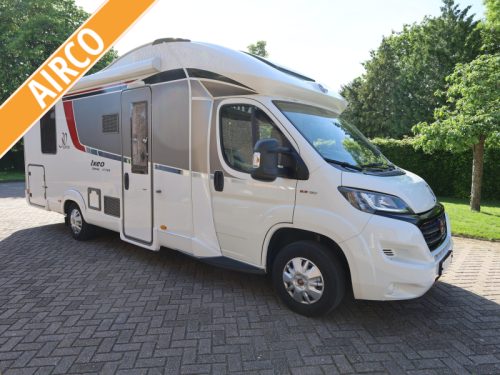 B&uuml;rstner Ixeo Time IT 734 roof air conditioning and tow bar