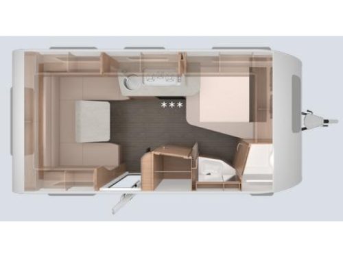 Knaus Sudwind Black Selection 450 FU Franz&ouml;sisches Bett / Rundsitz Foto: 1