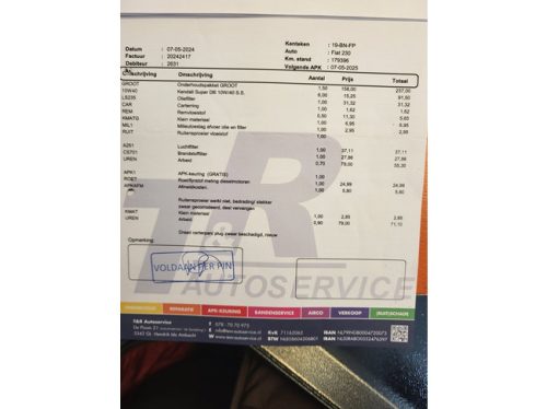Fiat FFB TABBERT 580 rs, TOP STAAT 1ste eigenaar foto: 17